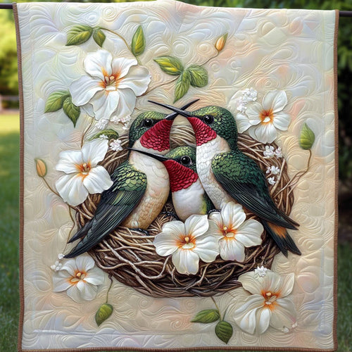 Blossoming Melody Quilted Blanket NCU0NT5424