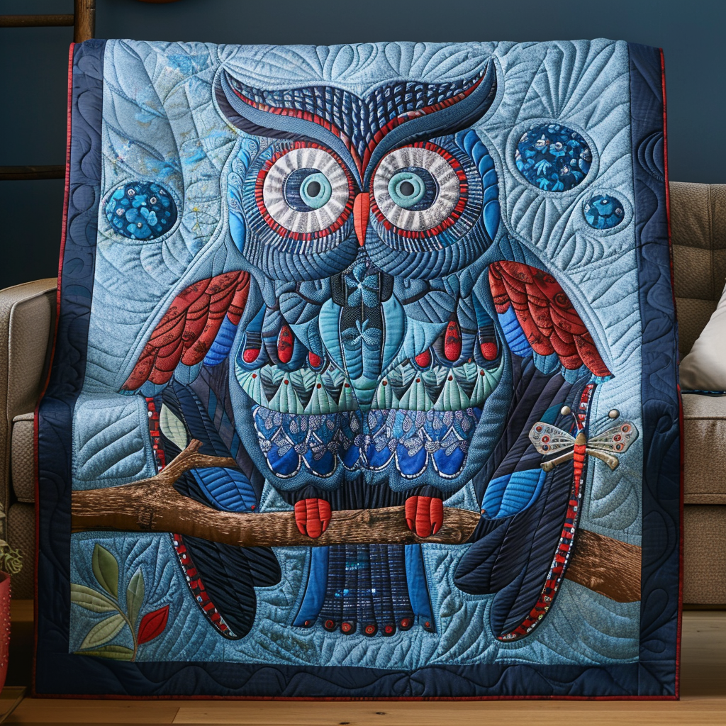 Blue Majesty Quilted Blanket NCU0NT051