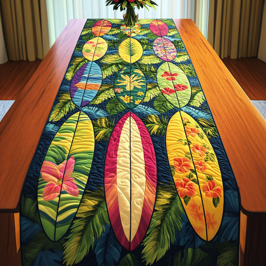 Blue Horizon Quilted Table Runner NCU0NT6589