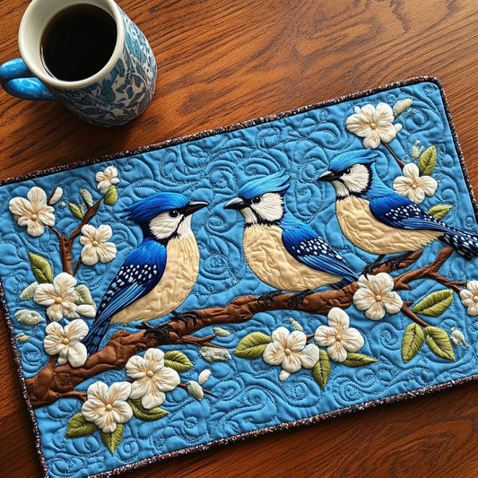 Blue Jay Whisper Quilted Placemat NCU0NT5851