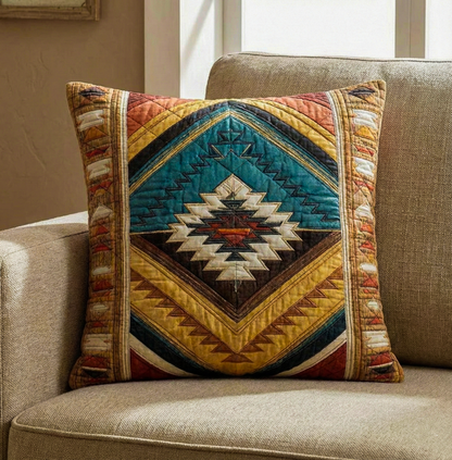 Blue Mesa Tribal Quilted Pillow Case NCU0XD1877