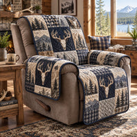 Blue Ridge Deer Quilted Sofa Cover NCU0DV10175