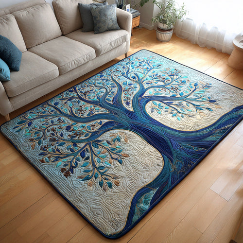 Blue Rootway Area Rug NCU0VL3378