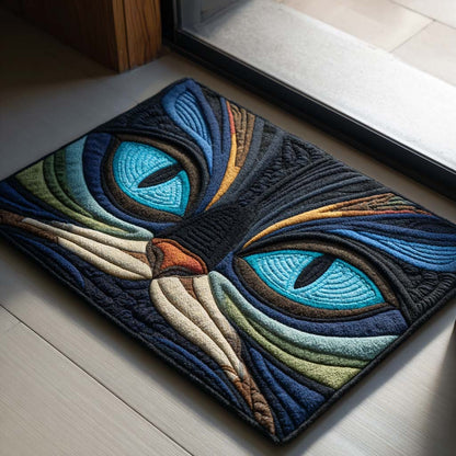 Blue Whiskers Doormat NCU0NT10597