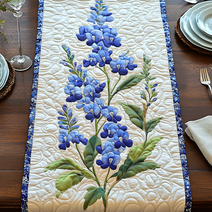 Bluebonnet Glory Quilted Table Runner NCU0DV4731