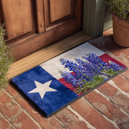 Bluebonnet Texas Farm Doormat NCU0HH758