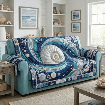 Bluewater Journey Quilted Sofa Cover NCU0PT11784