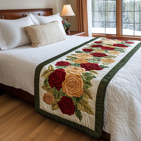 Blush Bloom Quilted Bed Runner NCU0DV6980