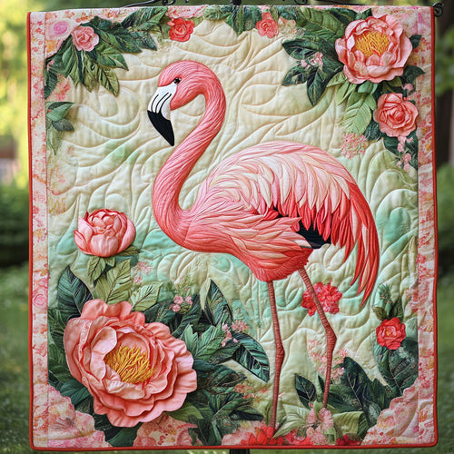 Blush Bloom Quilted Blanket NCU0NT5104