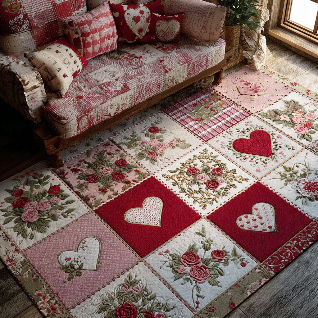 Blush Garden Keepsake Area Rug NCU0PT11259