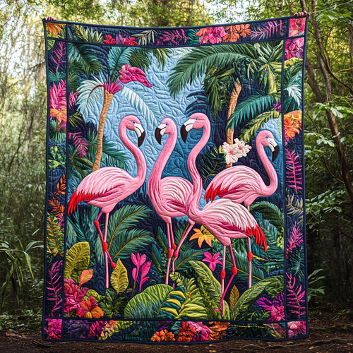 Blush Oasis Quilted Blanket NCU0DV3066