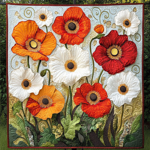 Blushing Bloom Quilted Blanket NCU0NT5977