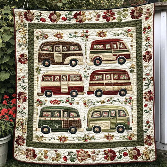 Boho Camper Quilted Blanket NCU0NT8279