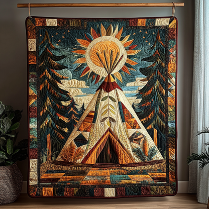 Boho Chic Quilted Blanket NCU0VL1598