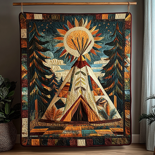 Boho Chic Quilted Blanket NCU0VL1598