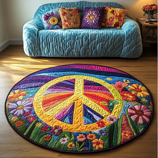 Boho Dreams Quilted Round Mat NCU0DK7331
