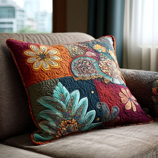 Boho Whispers Quilted Pillow Case NCU0PT10052