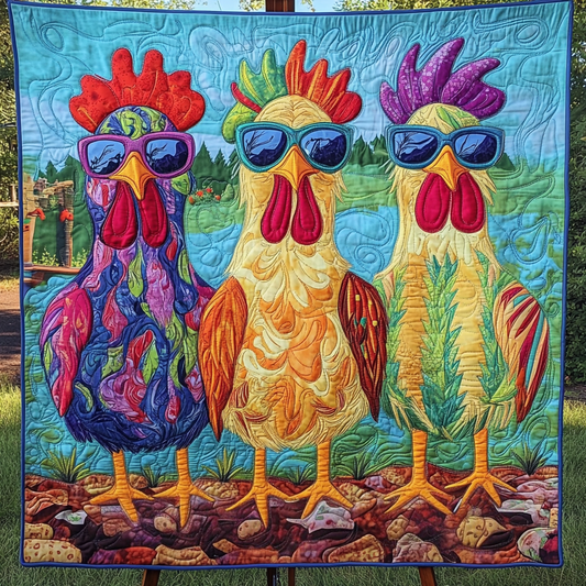 Bold Beaks Quilted Blanket NCU0VH5547