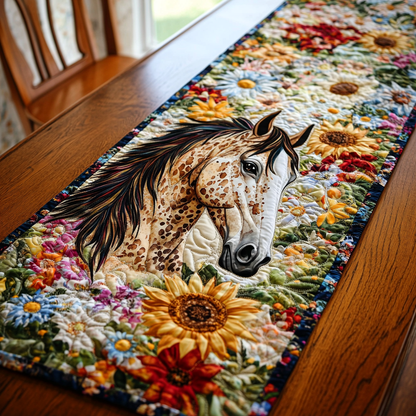 Bold Hooves Quilted Table Runner NCU0DK6600