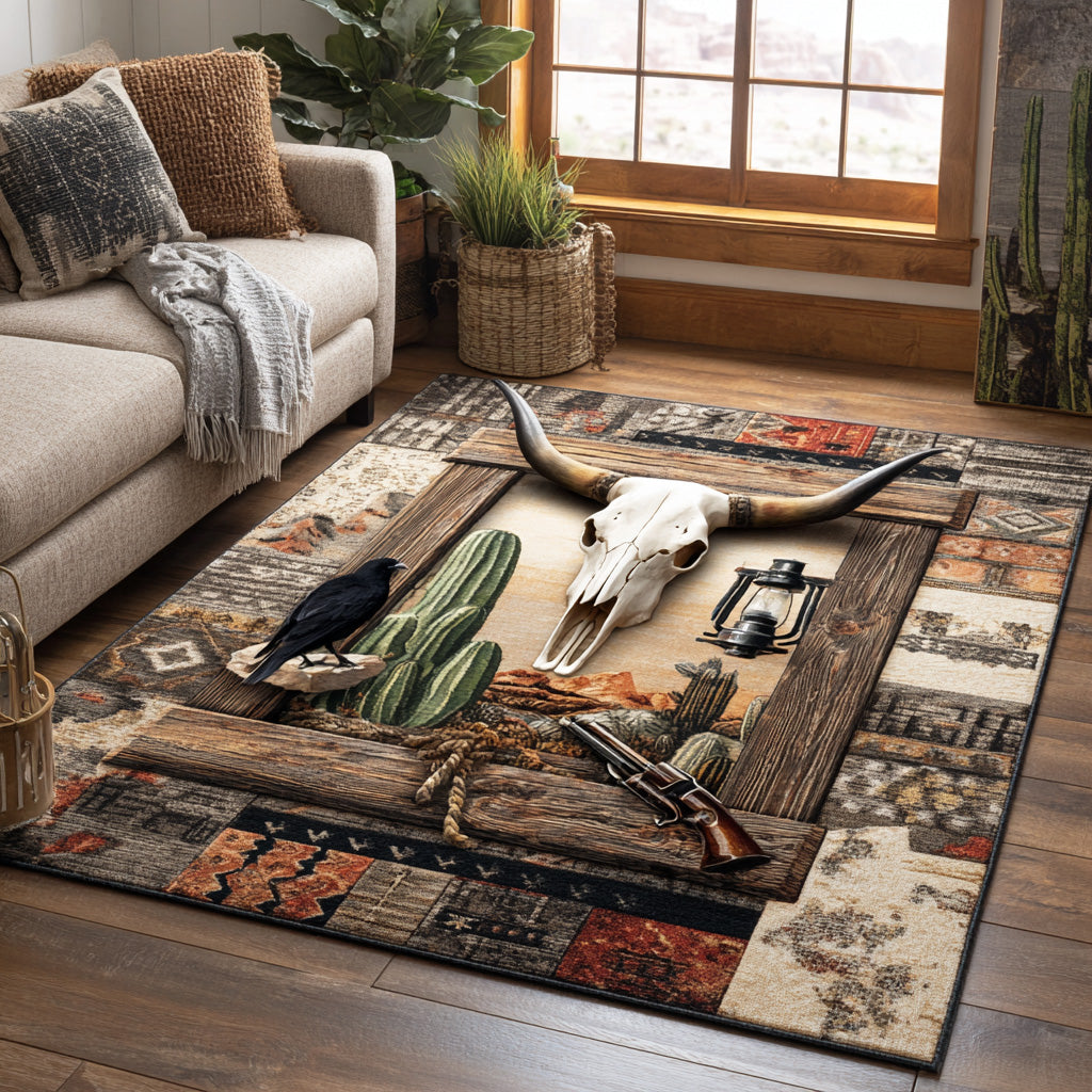 Bone Canyon Area Rug NCU0TD2108