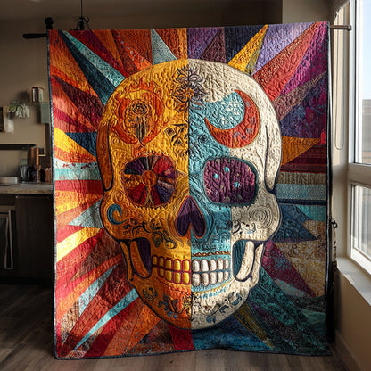 Bone Ritual Quilted Blanket NCU0PT8440
