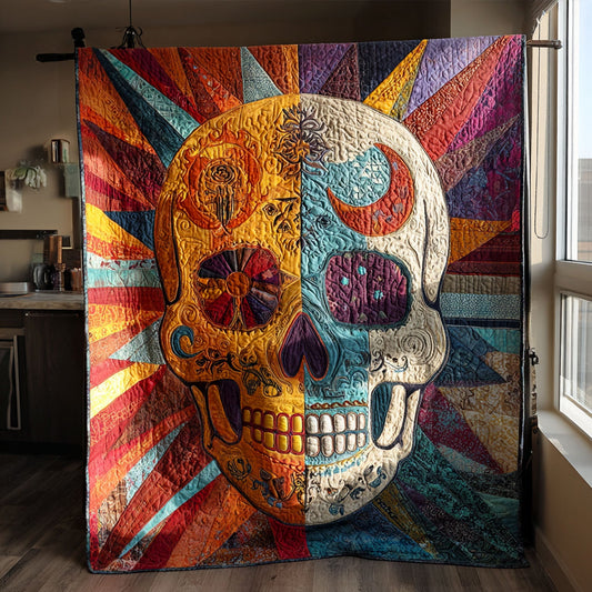 Bone Ritual Quilted Blanket NCU0PT8440