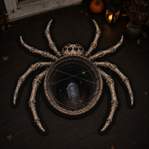 Bone Spider Custom Shape Area Rug NCU0TD2923