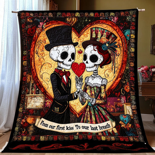 Bone to Be Together Quilted Blanket NCU0PT2842