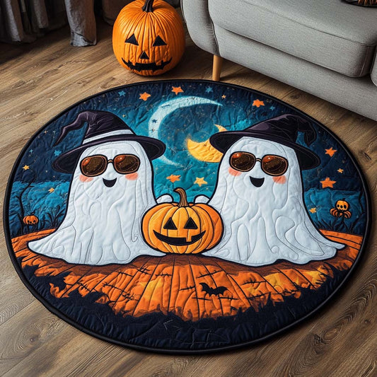 Boo Night Quilted Round Mat NCU0NT9467