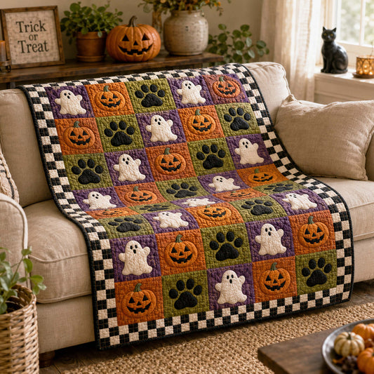 Boo Paws Quilted Blanket NCU0TD3065