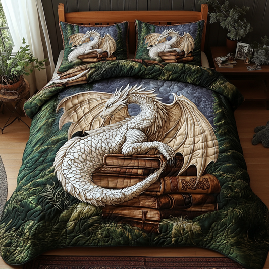 Book Guardian Quilted Bedding Set NCU0DV5432