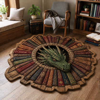 Book Guardian Custom Shape Area Rug NCU0DV10032