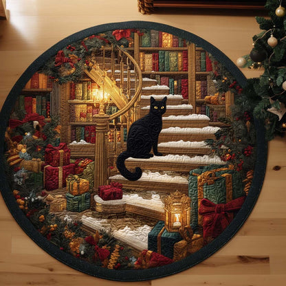 Book Lover Dream Quilted Round Mat NCU0NT11230