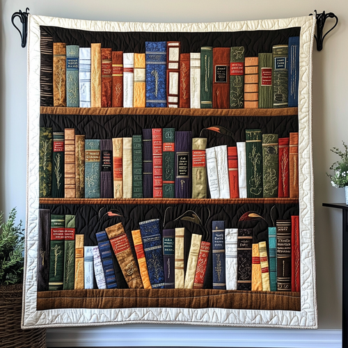 Book Nook Bliss Quilted Blanket NCU0DK5149