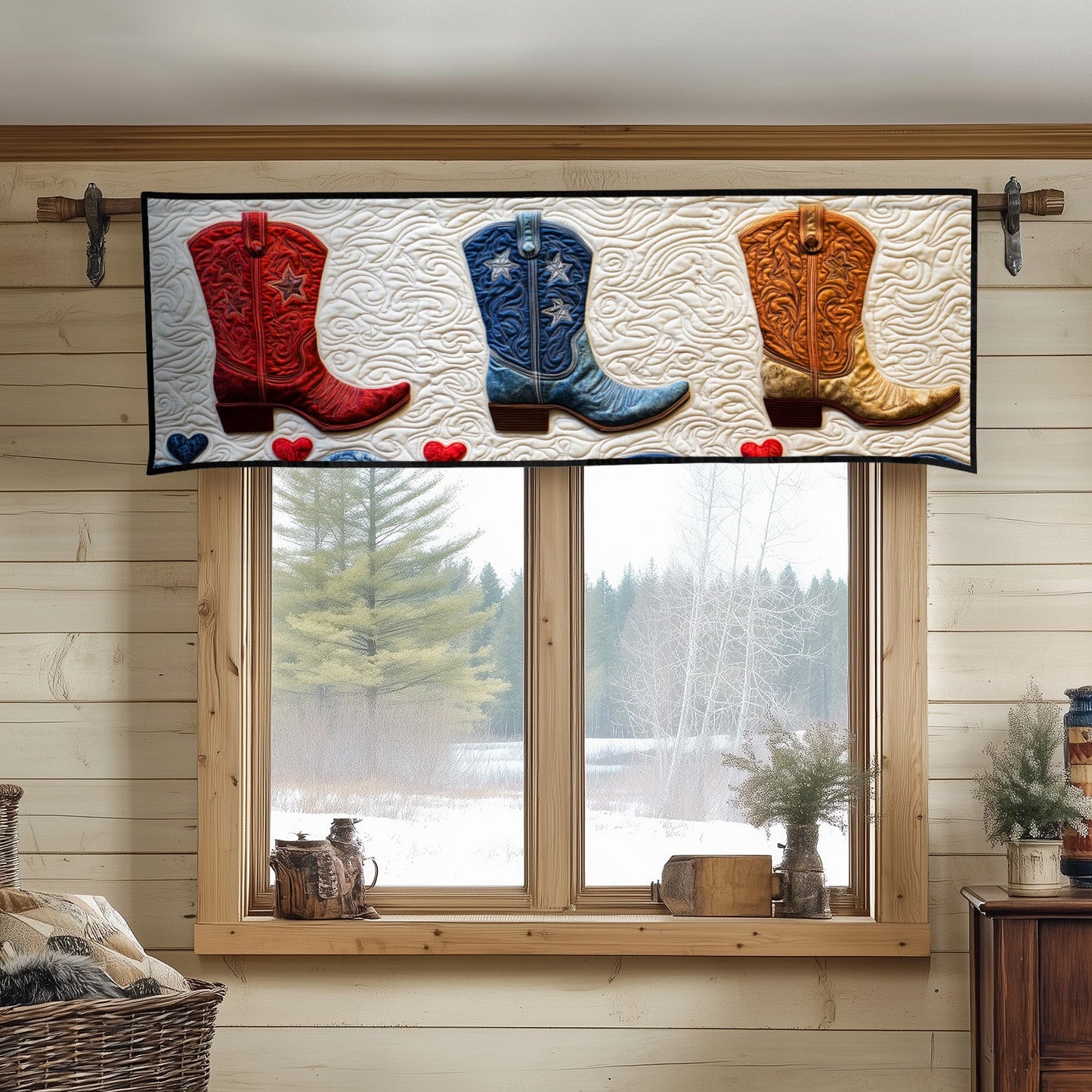 Boots and Glory Quilted Valance NCU0NT7362