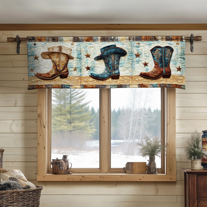 Cowboy Quilted Valance NCU0VT162