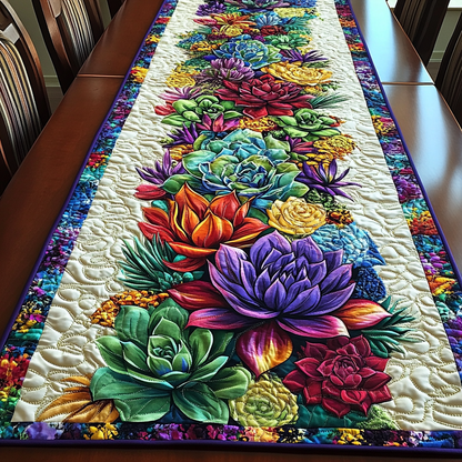 Botanical Bliss Quilted Table Runner NCU0DK5825