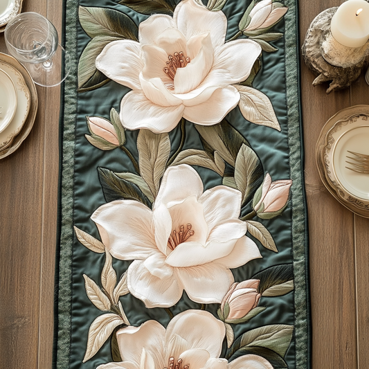 Botanical Bliss Quilted Table Runner NCU0VH3055