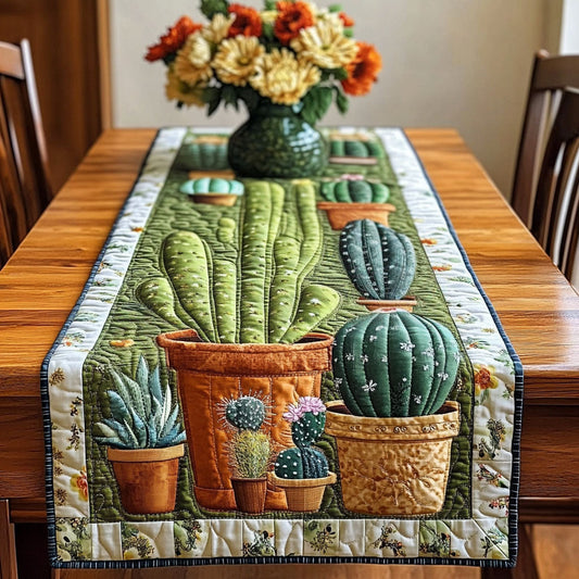 Botanical Delight Quilted Table Runner NCU0NT3920