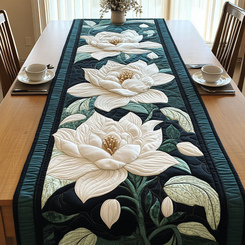 Botanical Grace Quilted Table Runner NCU0PT3979