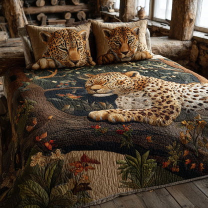 Bound by the Wild 3-Piece Quilted Bedding Set NCU0PT11032