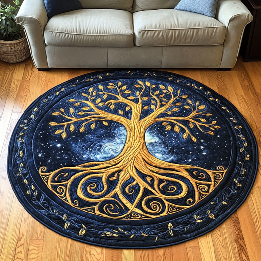 Serene Canopy Quilted Round Mat NCU0DK5032