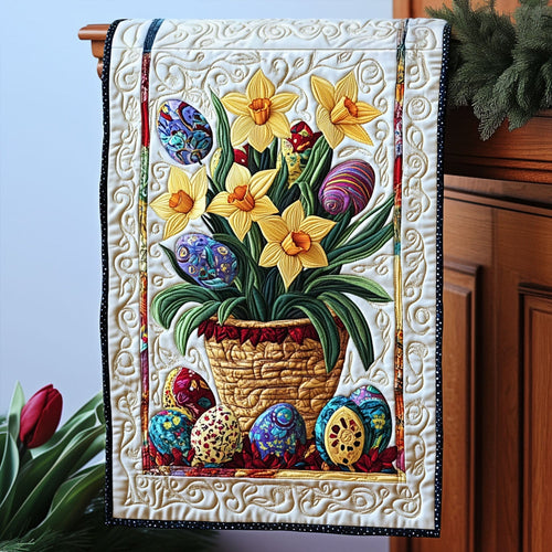 Bountiful Blooms Quilted Table Runner NCU0PT5147
