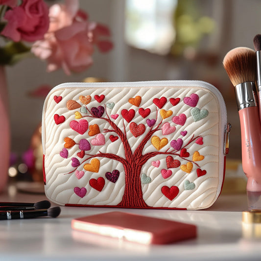 Branch of Eternity Quilted Makeup Bag NCU0DV7896