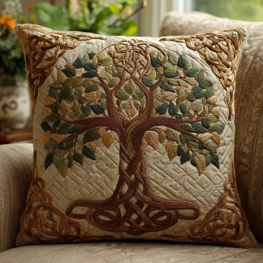 Branches of Being Quilted Pillow Case NCU0DV6317
