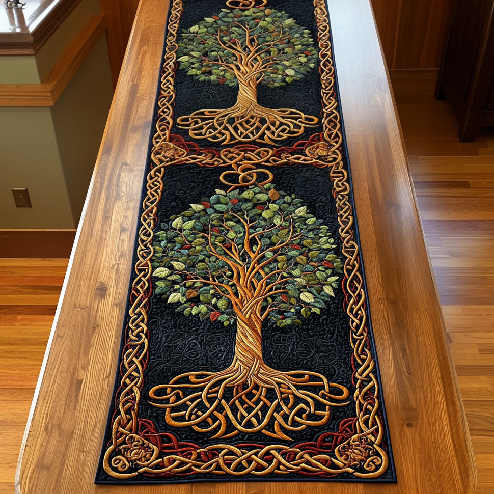Branching Beauty Quilted Table Runner NCU0PT3425