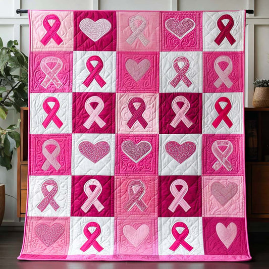 Brave Hearts Quilted Blanket NCU0NT9293
