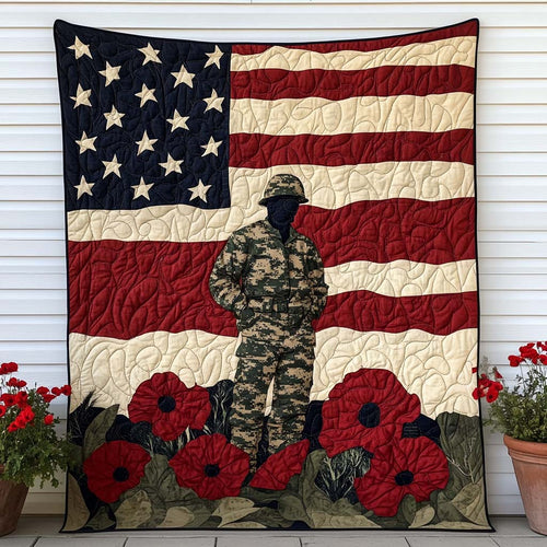 Brave and Bold Quilted Blanket NCU0NT7620