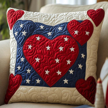 Brave and Free Quilted Pillow Case NCU0NT7650