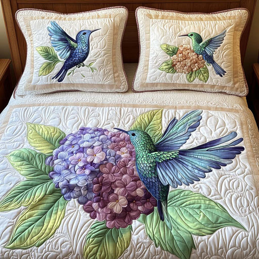 Breeze Dance 3-Piece Quilted Bedding Set NCU0NT10575